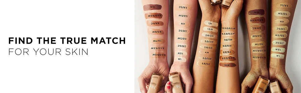 10. L'Oréal Paris True Match Foundation Deep Golden 10.D/10.W 30ml