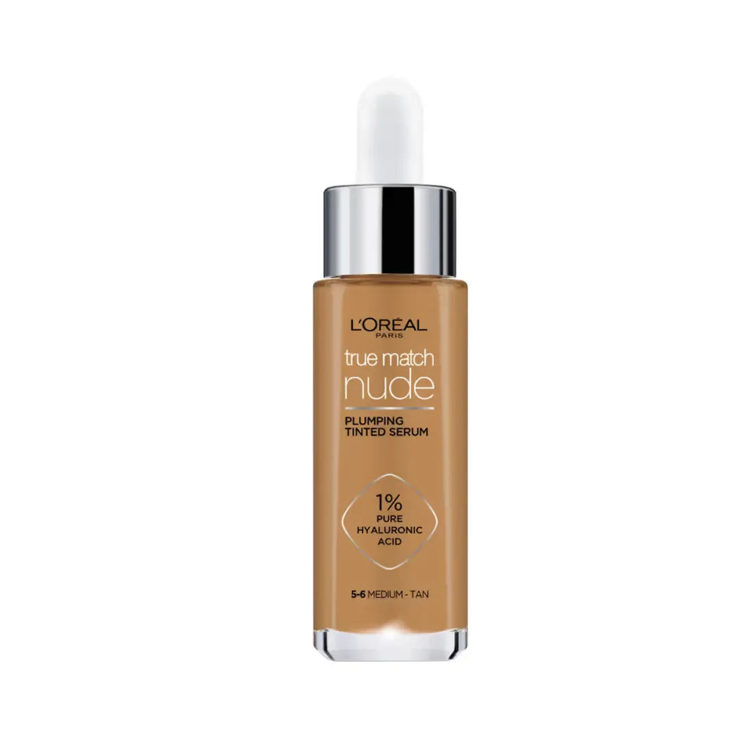 10. True Match Nude Sérum Repulpant Teinté Medium-Tan 30 Ml