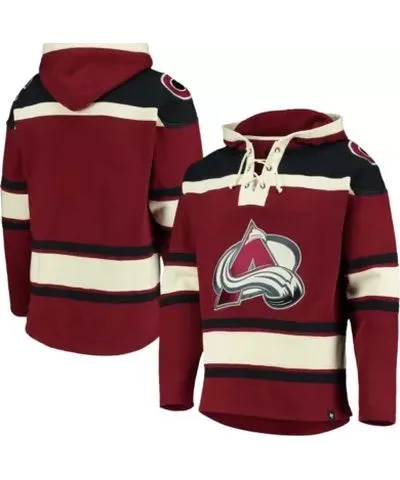 '47 Men's NHL Colorado Avalanche Superior Lacer Pullover Hoodie