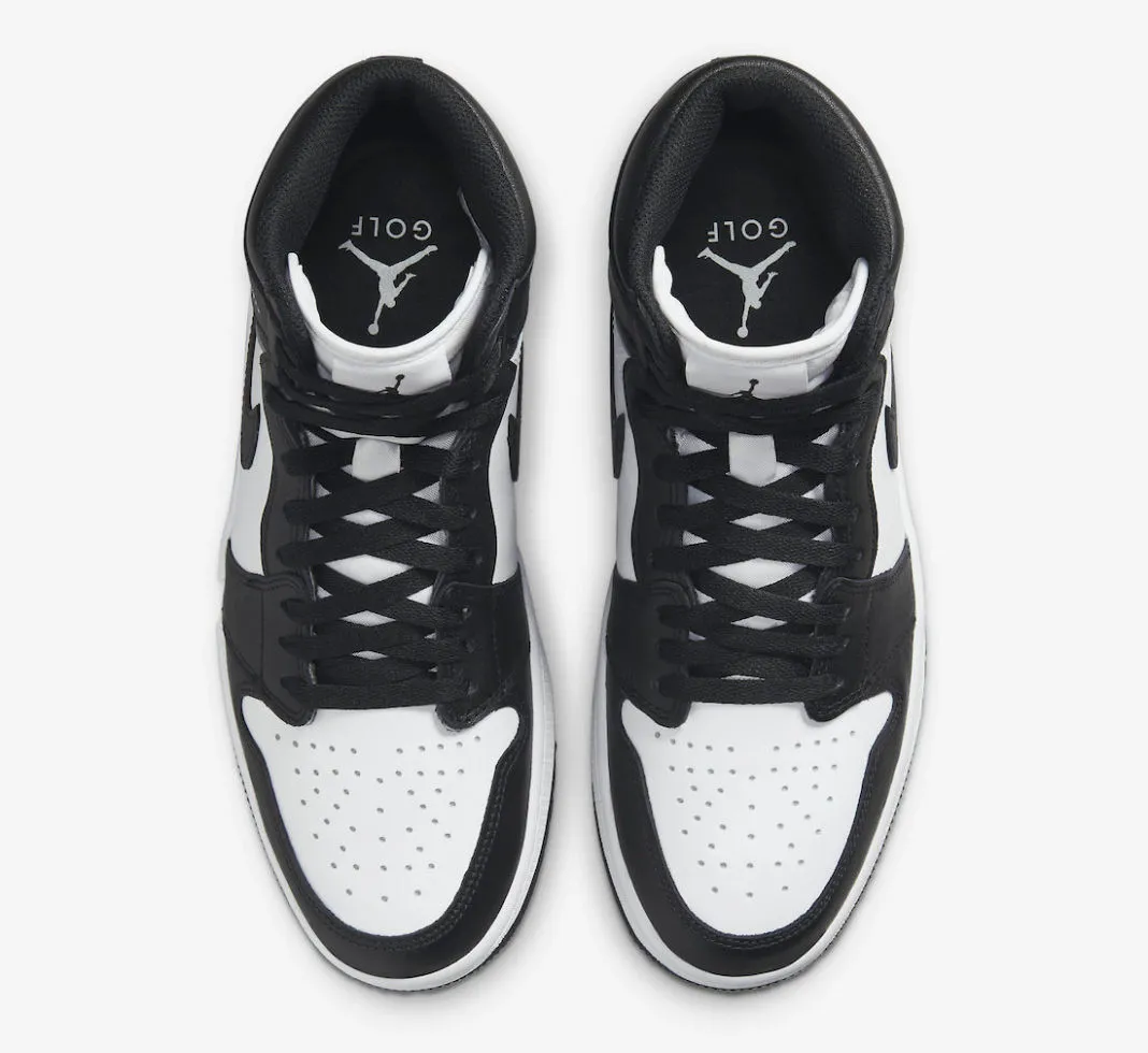 Air Jordan 1 High Golf Panda White Black DQ0660-101