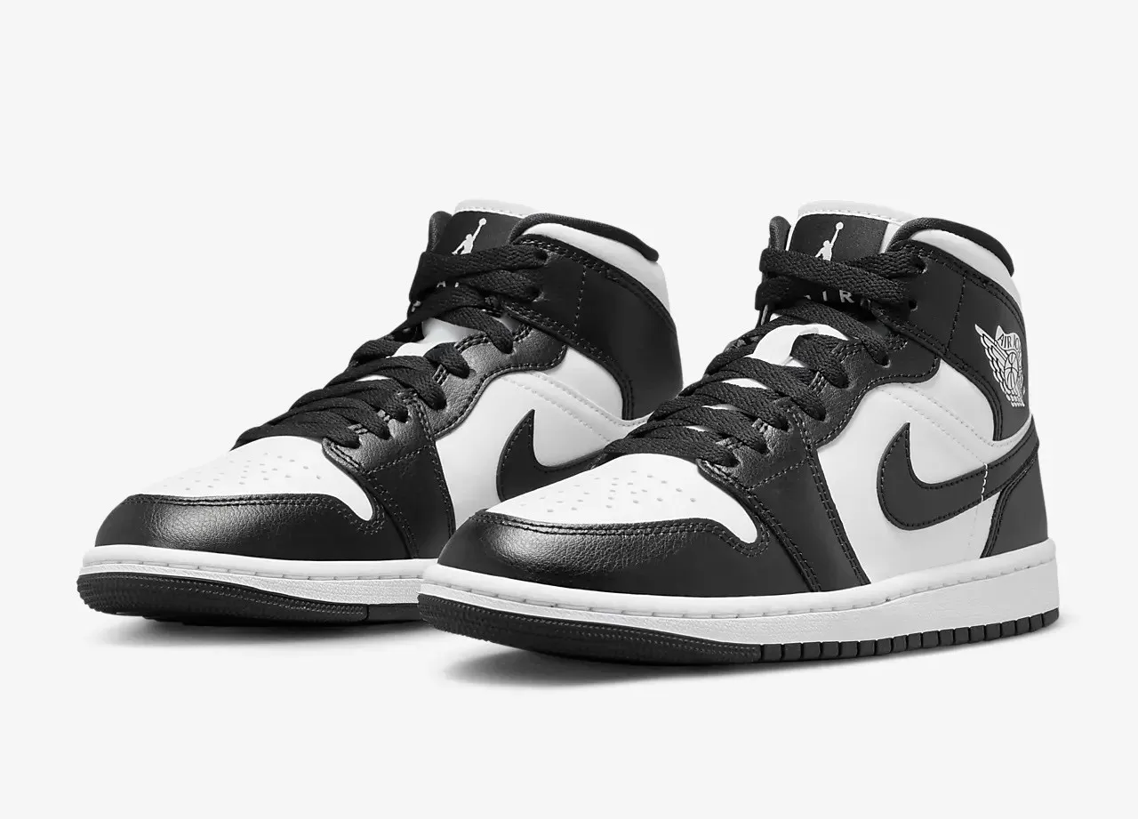 Air Jordan 1 Mid Panda Black White DV0991-101