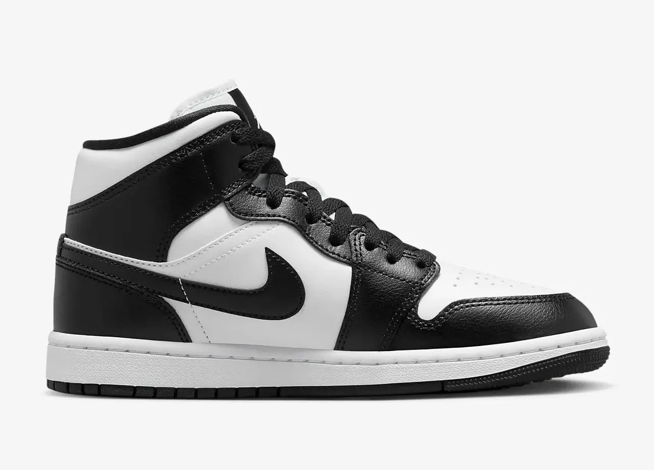 Air Jordan 1 Mid Panda Black White DV0991-101