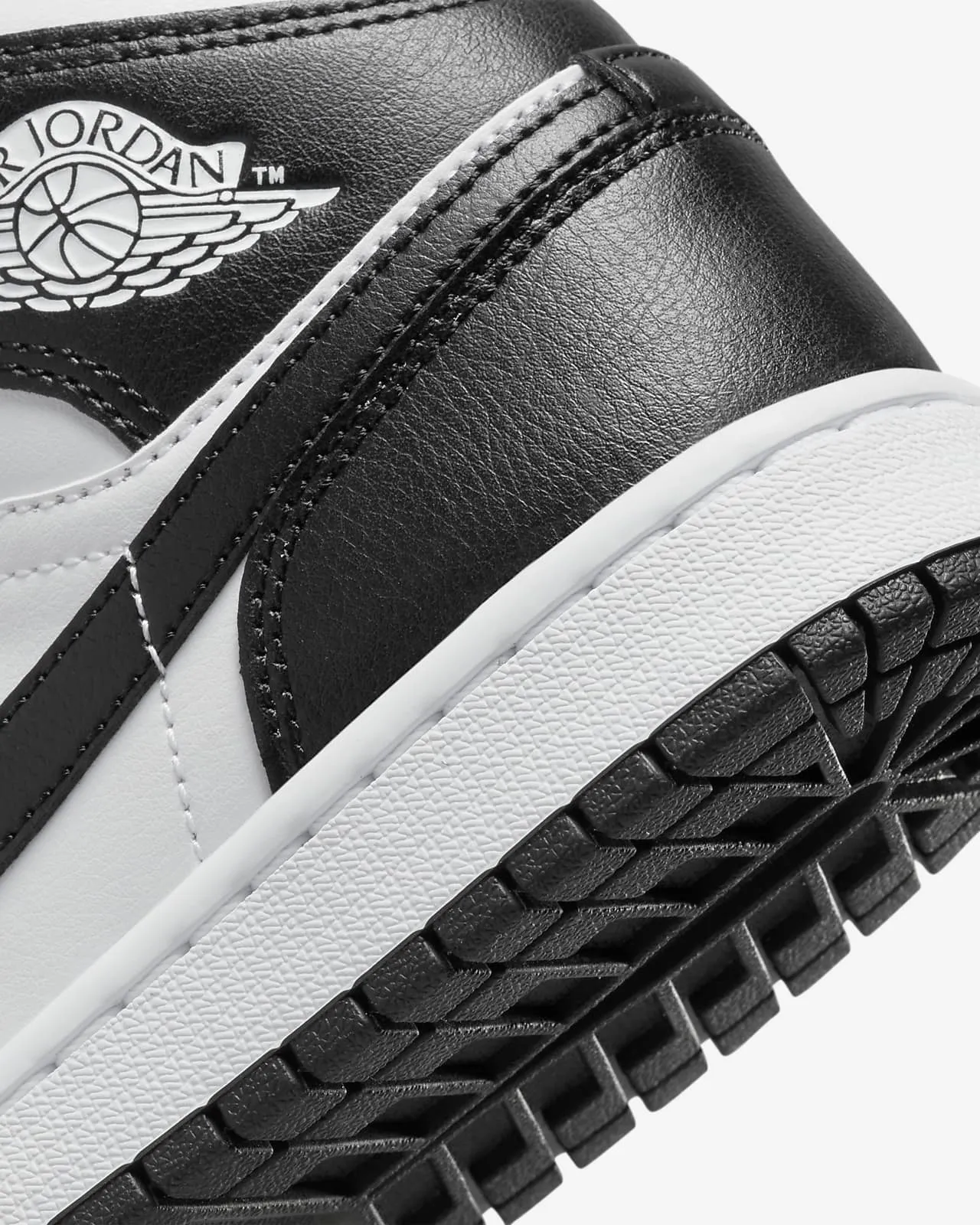 Air Jordan 1 Mid Panda Black White DV0991-101