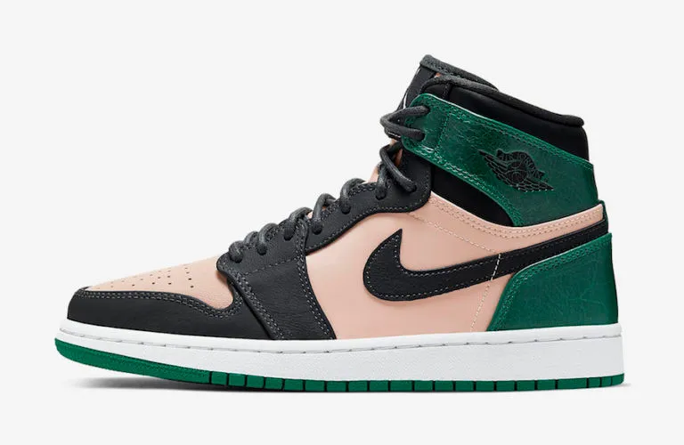 Air Jordan 1 Retro High Bio Beige Anthracite Mystic Green AH7389-203