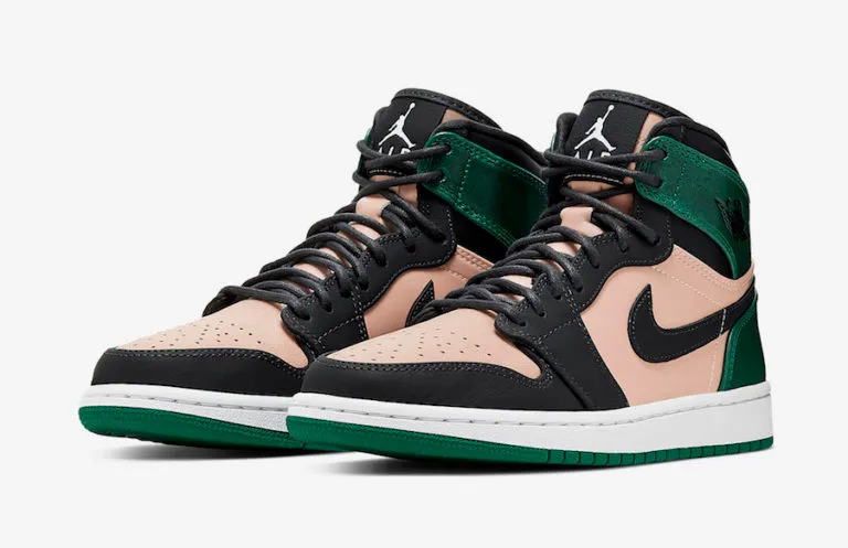 Air Jordan 1 Retro High Bio Beige Anthracite Mystic Green AH7389-203