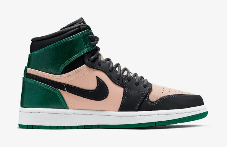 Air Jordan 1 Retro High Bio Beige Anthracite Mystic Green AH7389-203