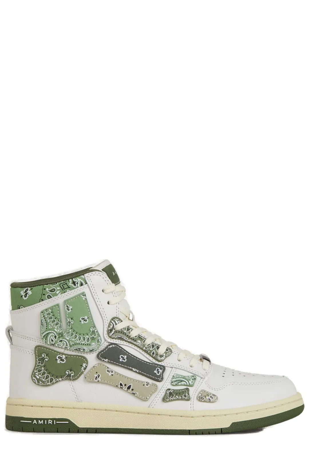 Amiri Skel Banada Panelled Sneakers