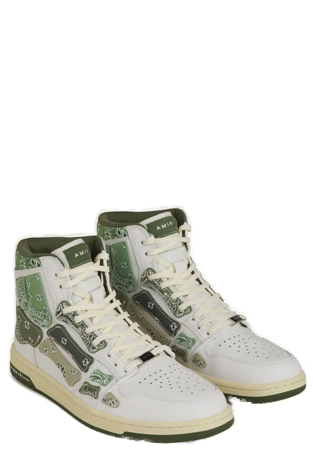 Amiri Skel Banada Panelled Sneakers