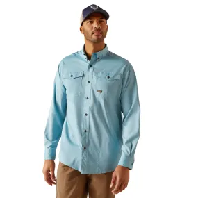 Ariat Mens Bluejay Rebar VenTek Long Sleeve Work Shirt