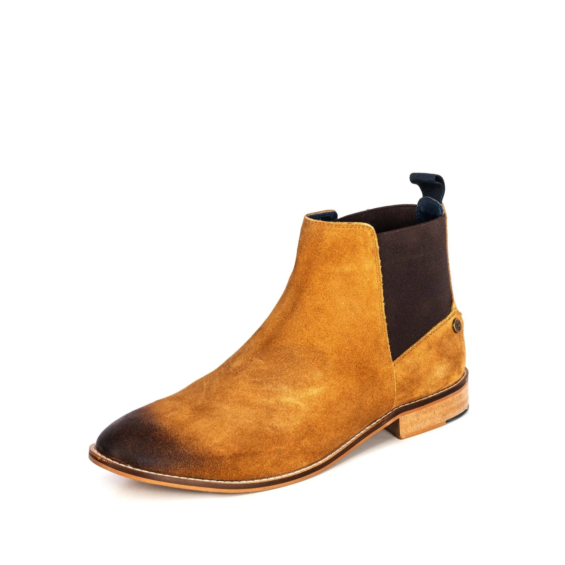 ARLO TAN SUEDE CHELSEA BOOT