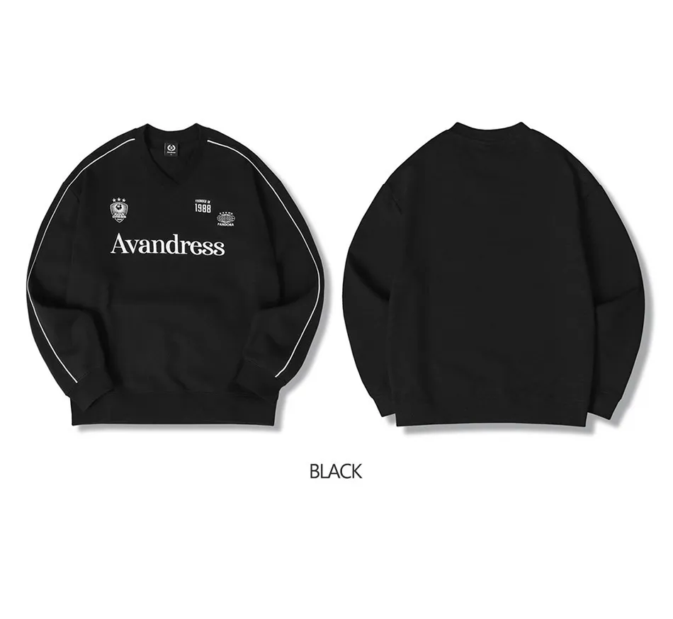 AVANDRESS  |Unisex Street Style Logo Sweatshirts