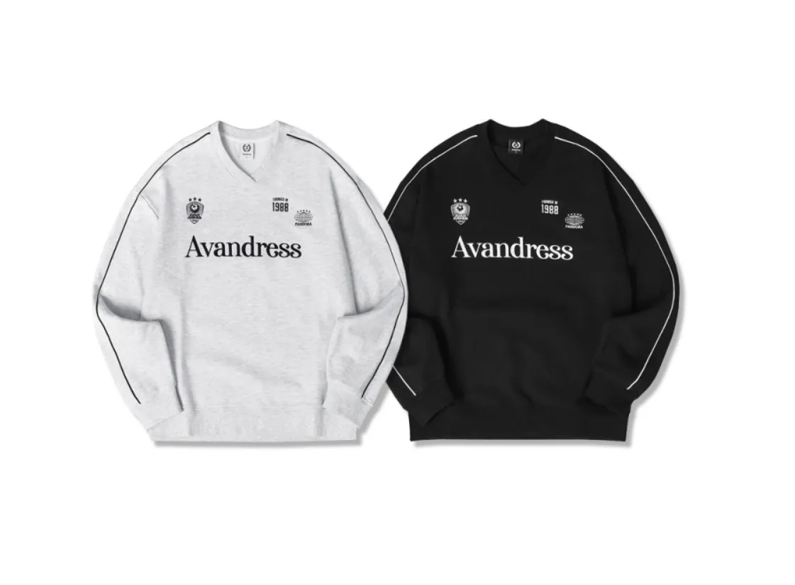 AVANDRESS  |Unisex Street Style Logo Sweatshirts