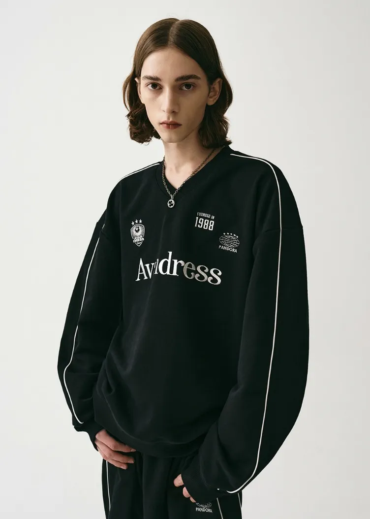 AVANDRESS  |Unisex Street Style Logo Sweatshirts