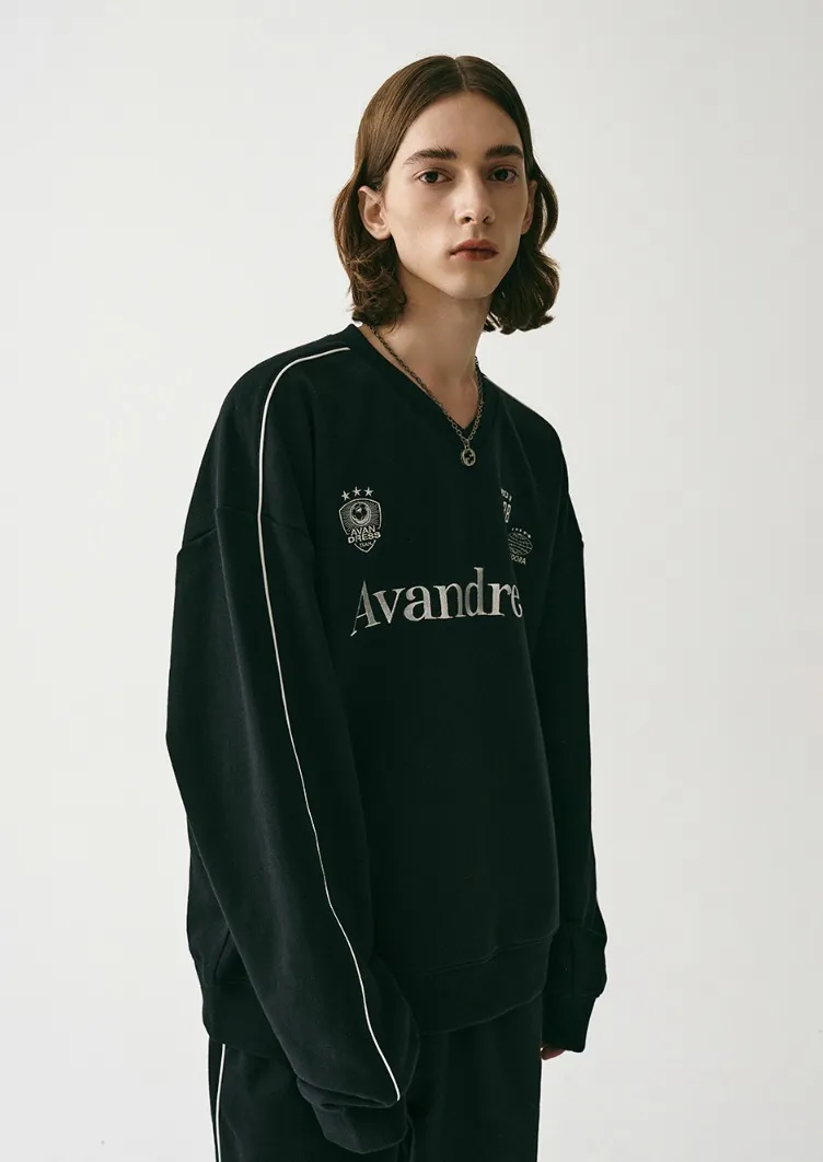 AVANDRESS  |Unisex Street Style Logo Sweatshirts