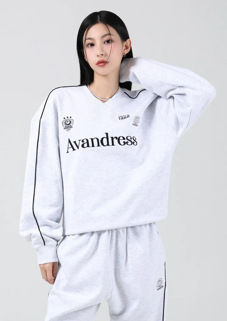 AVANDRESS  |Unisex Street Style Logo Sweatshirts