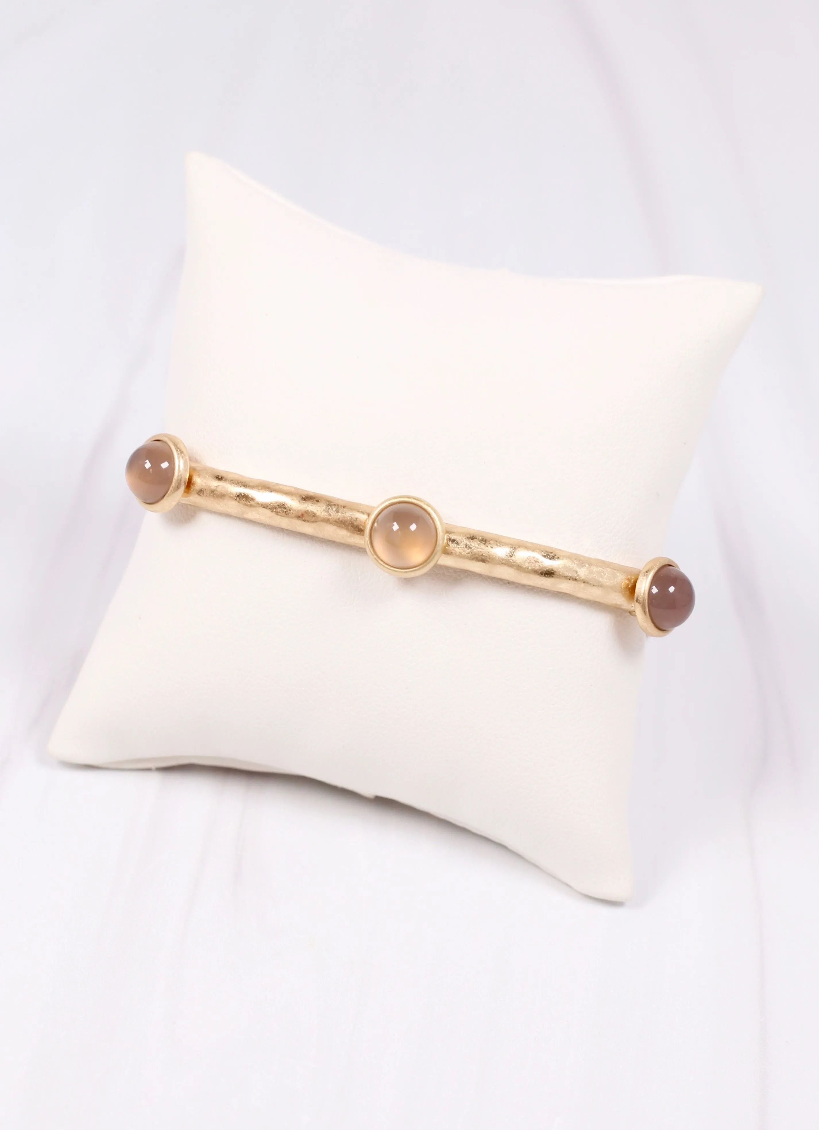 Avenly Stone Bracelet TAUPE