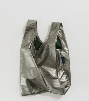 Baby Baggu: Pewter Metallic