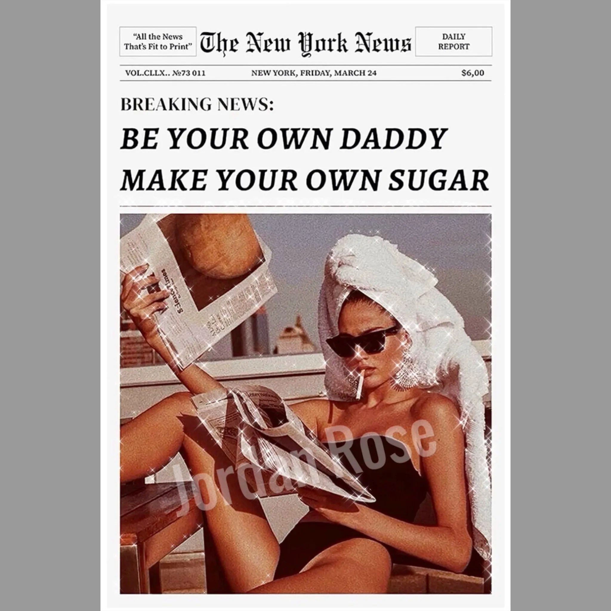 Be your own sugar daddy