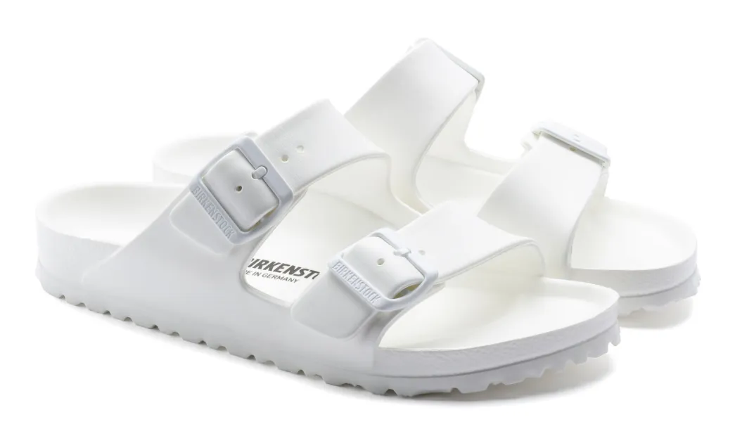 Birkenstock Womens Arizona EVA Sandal- White