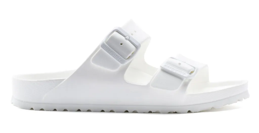 Birkenstock Womens Arizona EVA Sandal- White