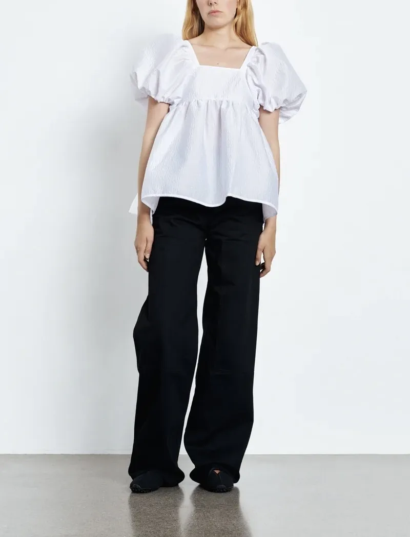 CECILIE BAHNSEN  |Casual Style Plain Medium Short Sleeves Party Style