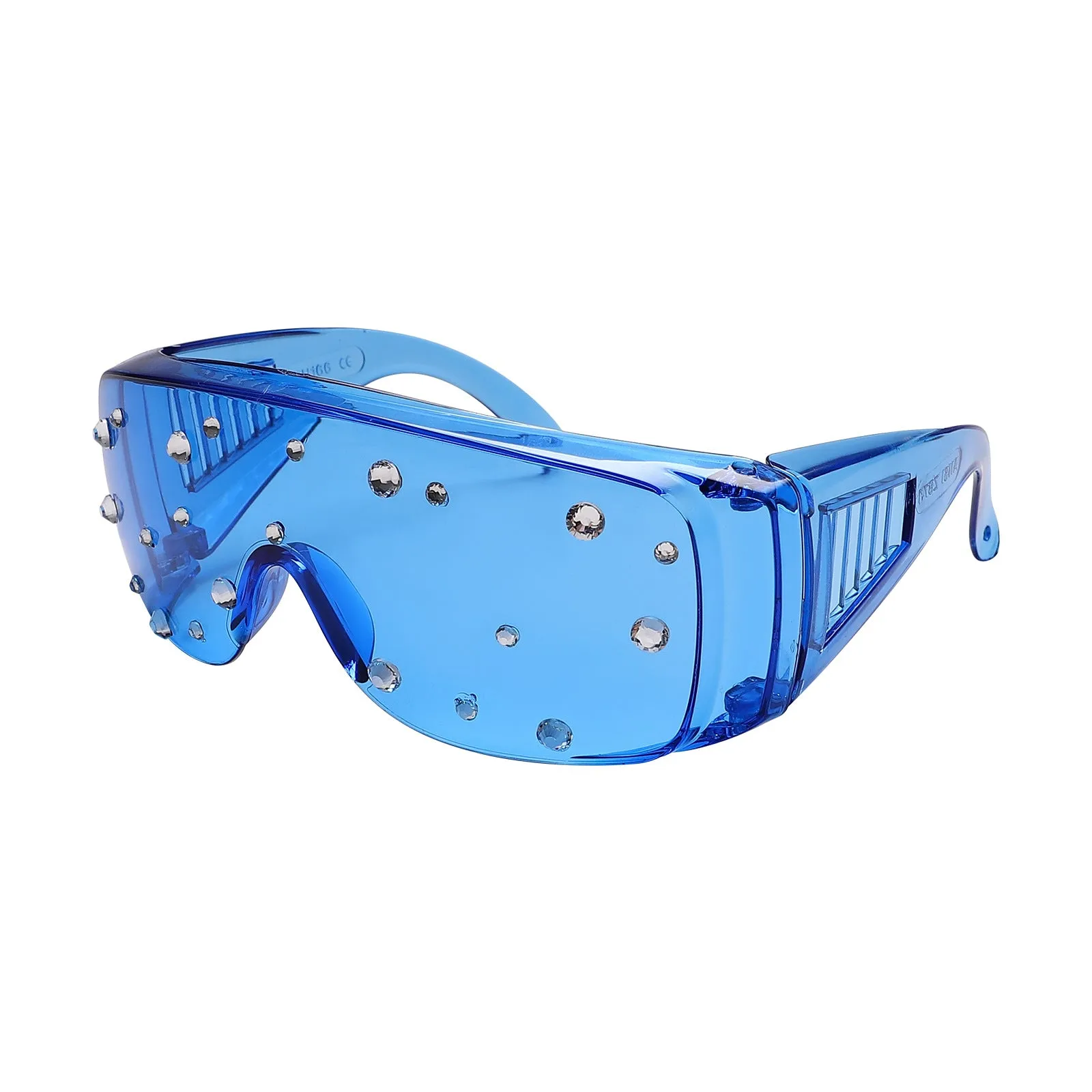 Colorful Large Frame Toad Sunglasses