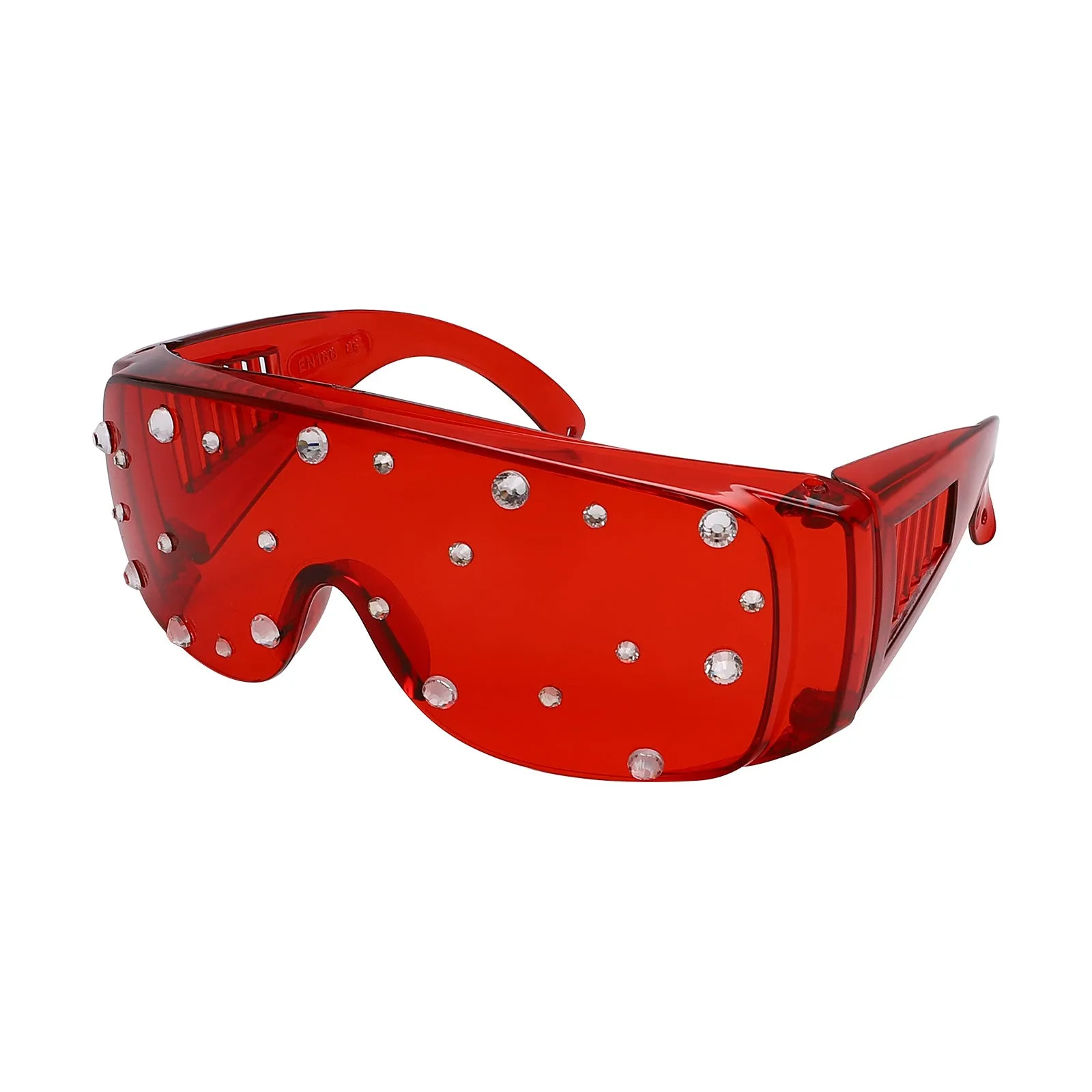 Colorful Large Frame Toad Sunglasses