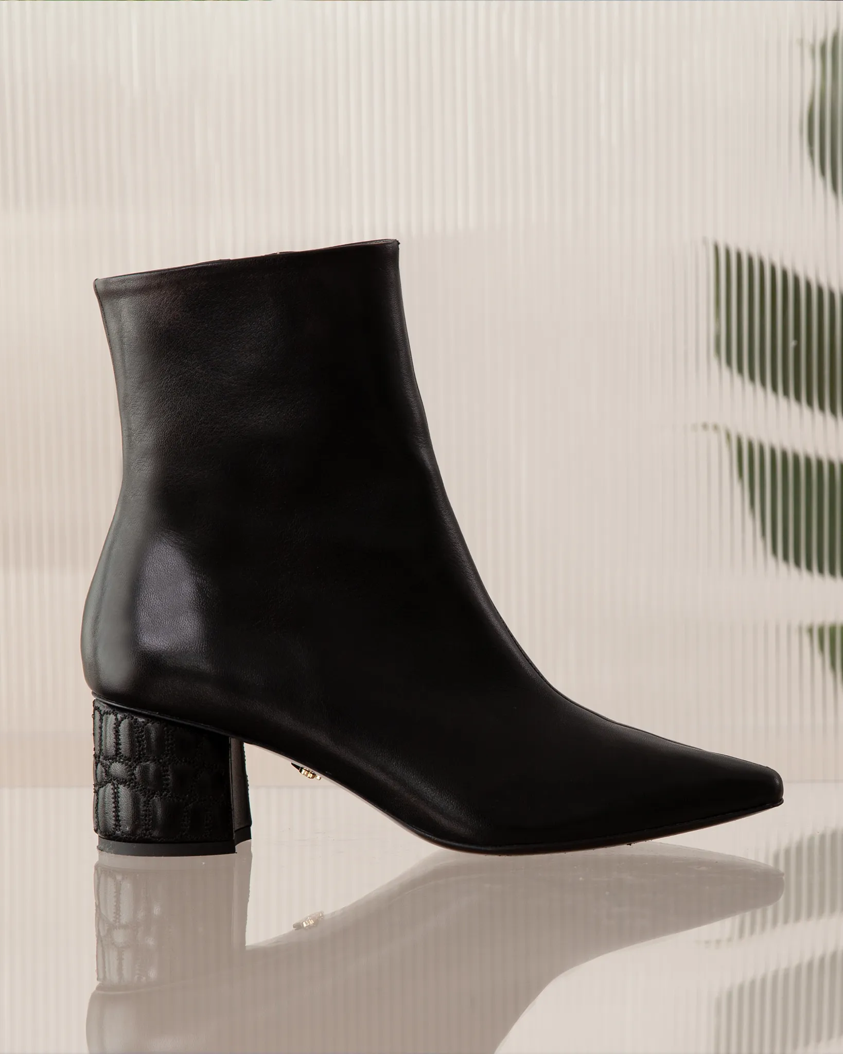 Croc Heel Boot 55 Black