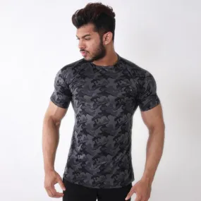 Dark Knight Camo Tshirt- Muscle Fit- Sale