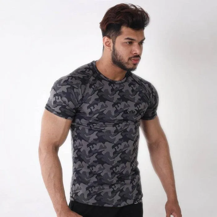 Dark Knight Camo Tshirt- Muscle Fit- Sale