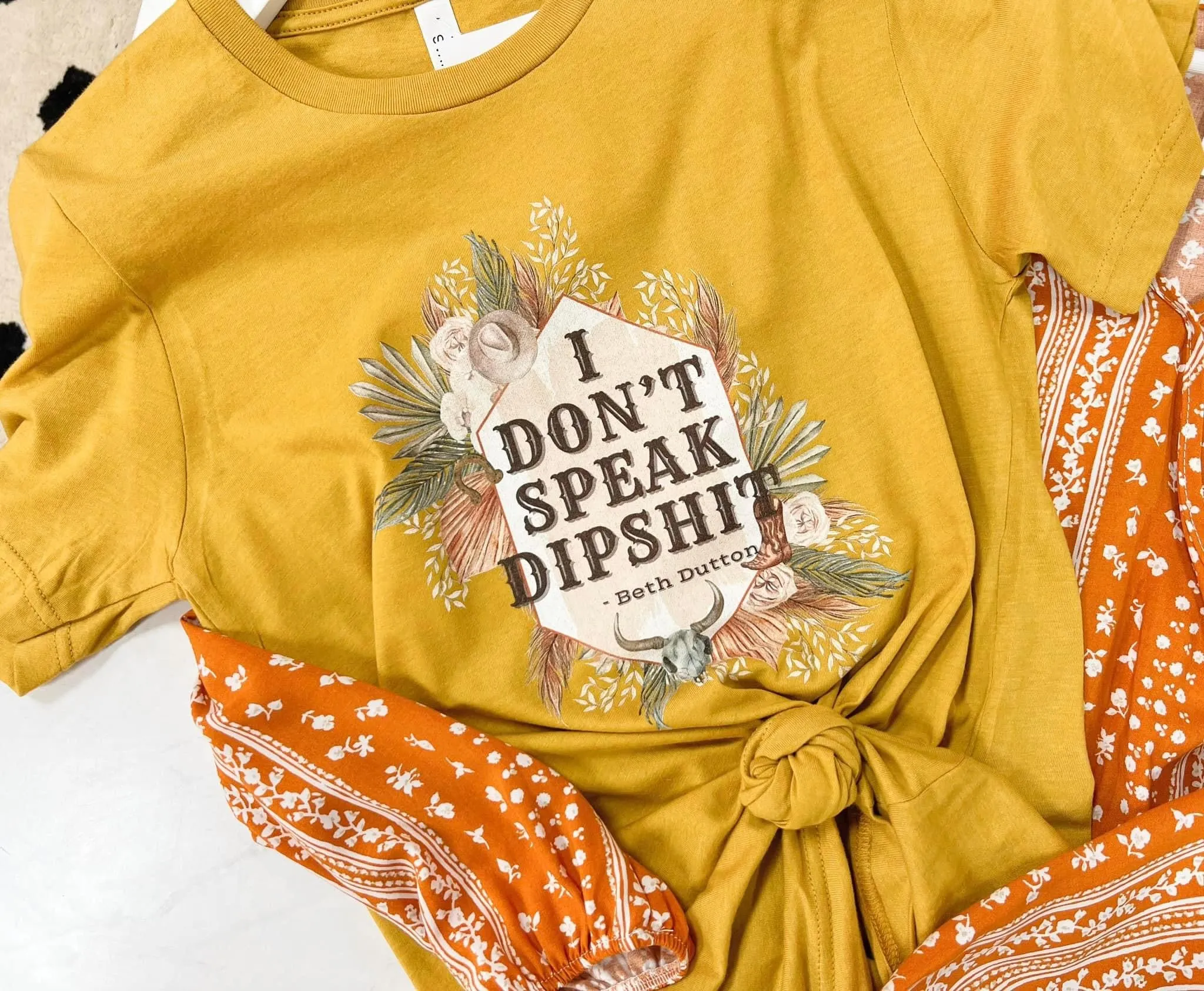 Don't Speak Dipshit Tee