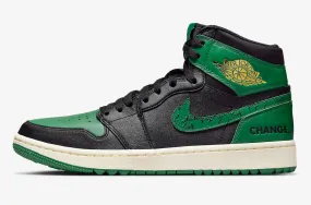 Eastside Golf x Air Jordan 1 Retro High Golf 1961 Black Malachite Metallic Gold FJ0849-001