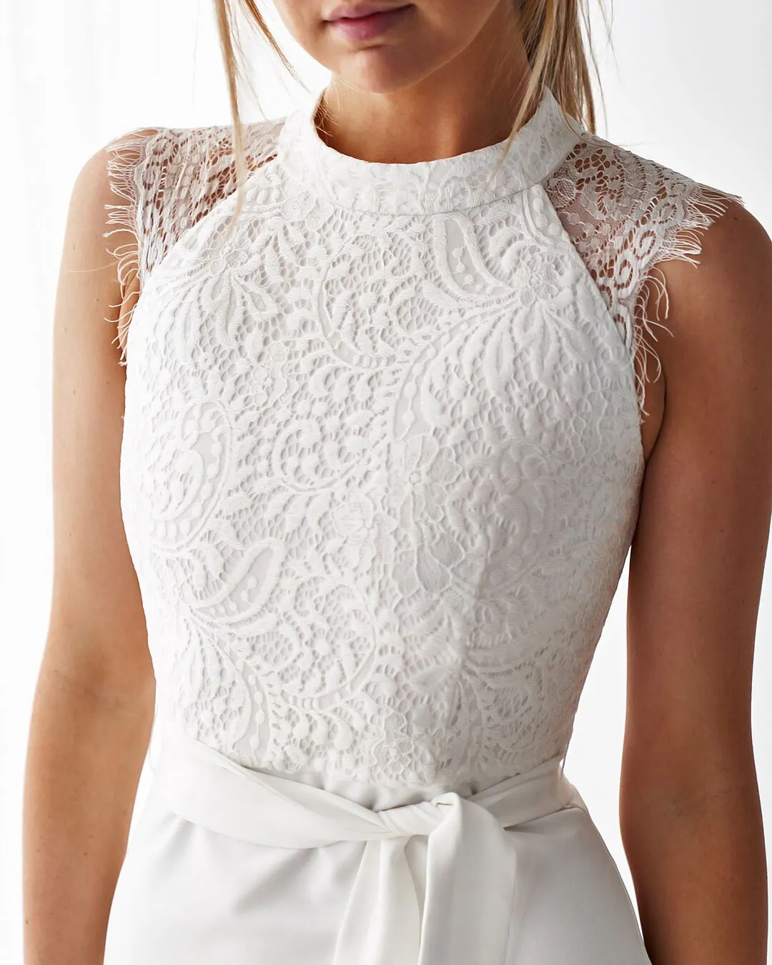 Eden Lace Midi Dress