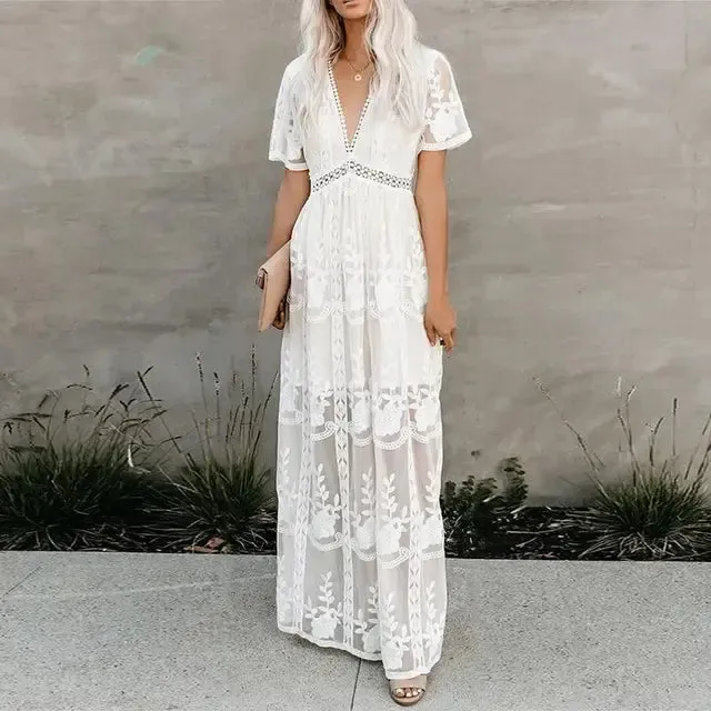 Elizabeth Lace Summer Dress