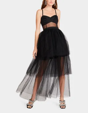 EMILY TULLE DRESS BLACK