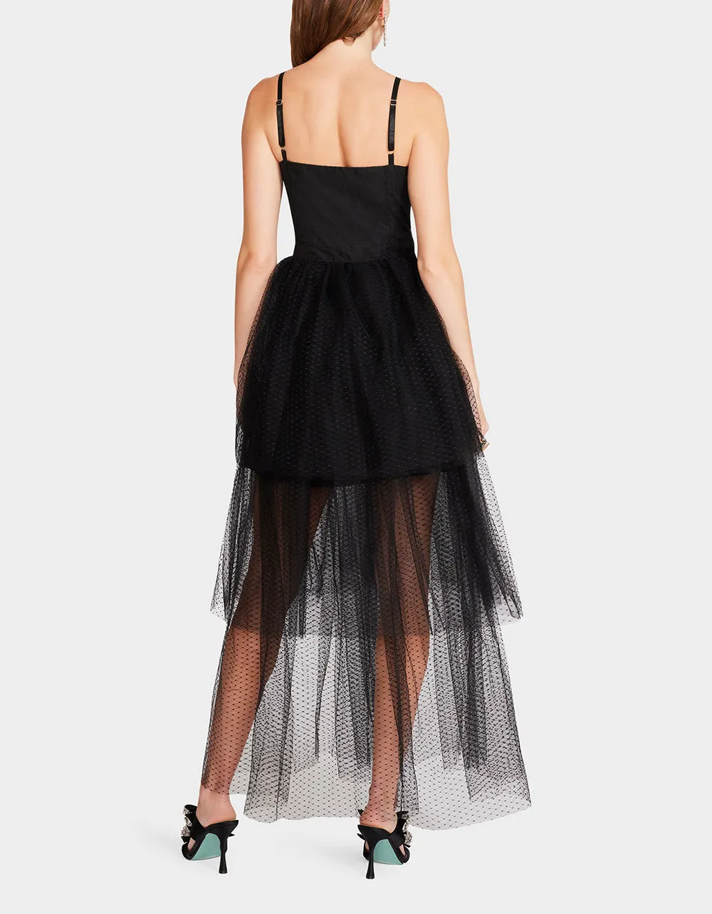 EMILY TULLE DRESS BLACK