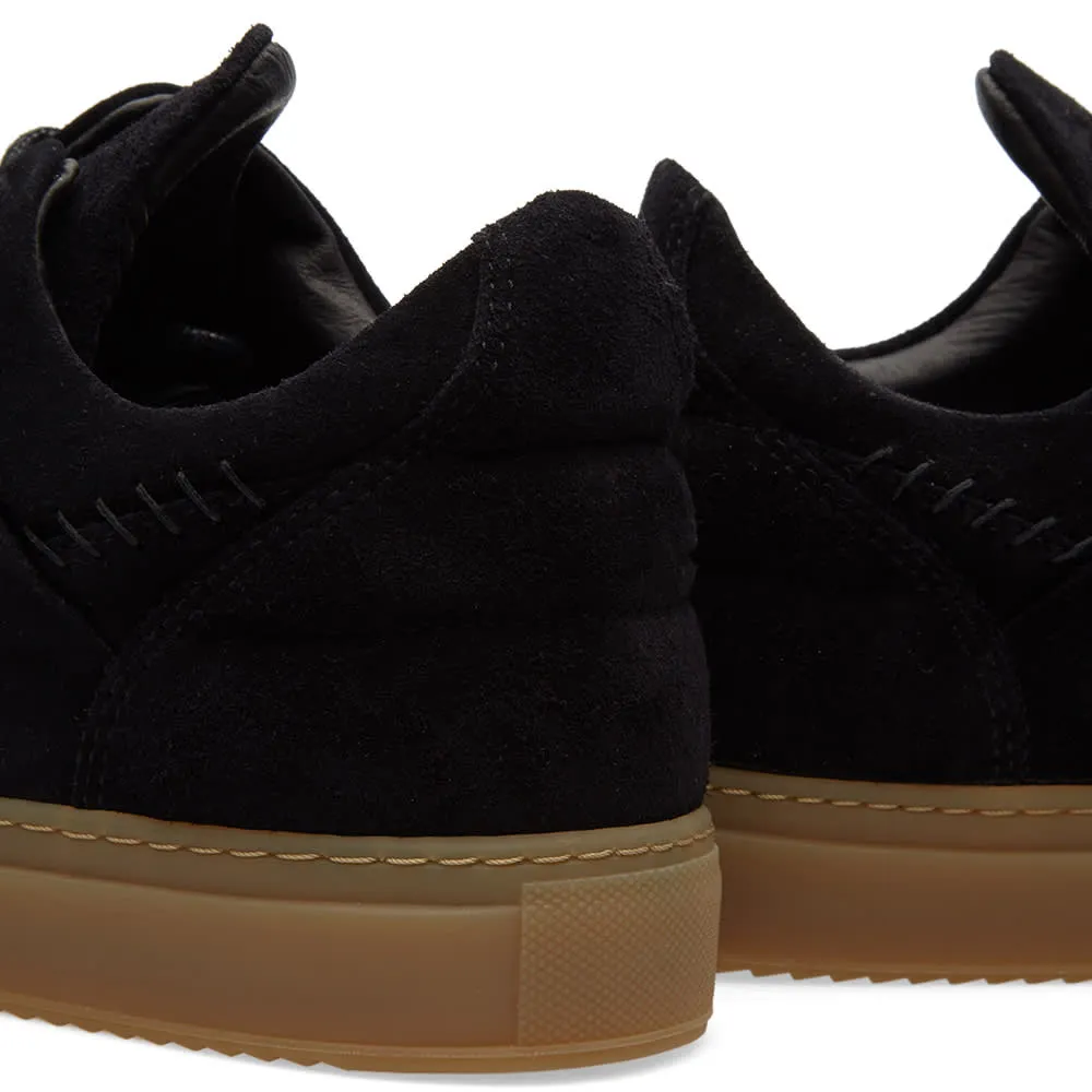 Filling Pieces Low Top Native SneakerBlack Suede