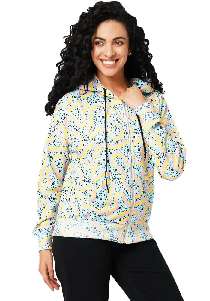 Fun Doodle Women OZIP Hoodie