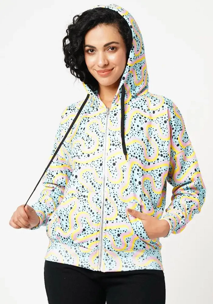 Fun Doodle Women OZIP Hoodie