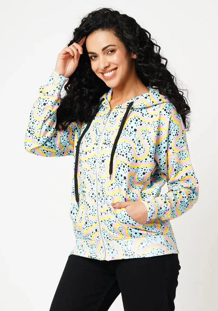 Fun Doodle Women OZIP Hoodie