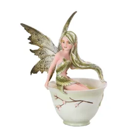 Green Tea Fairy Figurine