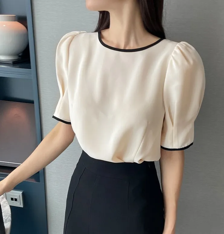 I AM MARI  |Short Sleeves Party Style Office Style Elegant Style