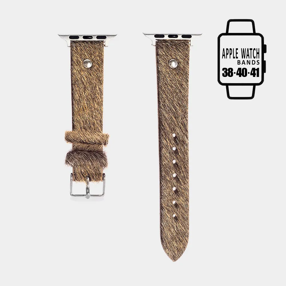 iLLASPARKZ Deer Patterned Apple Watch Band