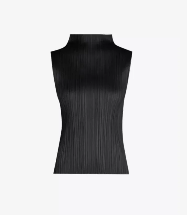 ISSEY MIYAKE  |Casual Style Sleeveless High-Neck Office Style Elegant Style