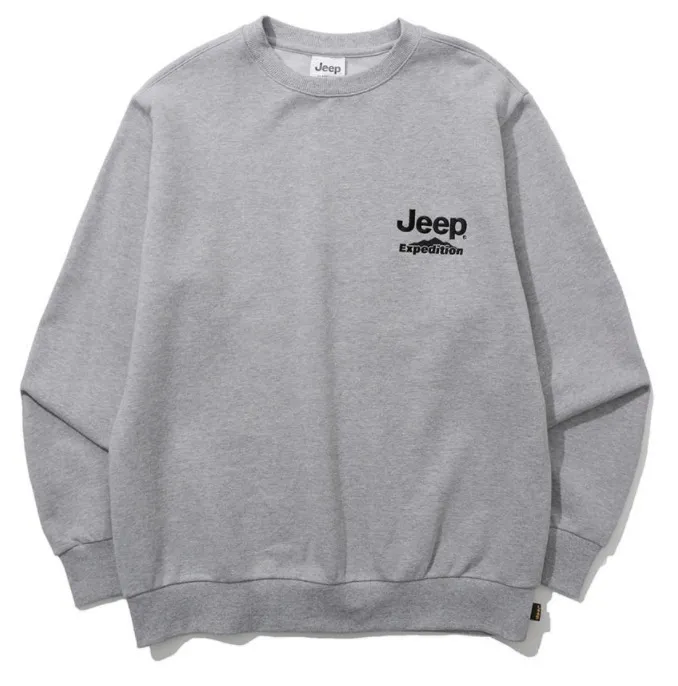 JEEP  |Unisex Street Style Logo Sweatshirts