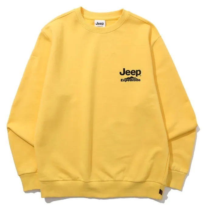 JEEP  |Unisex Street Style Logo Sweatshirts