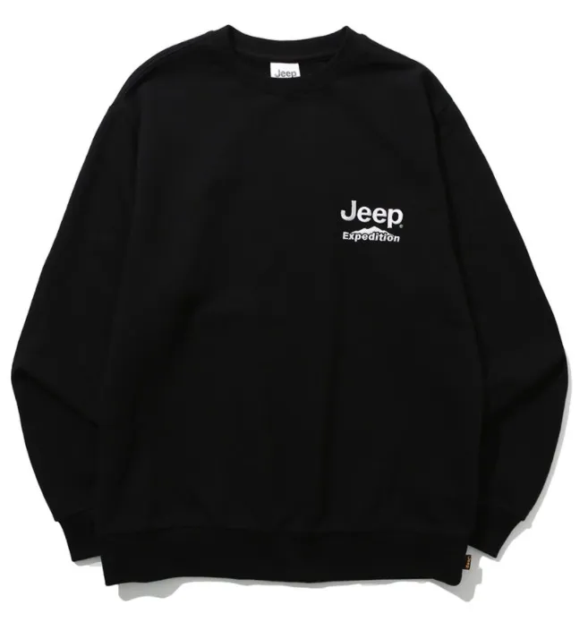 JEEP  |Unisex Street Style Logo Sweatshirts