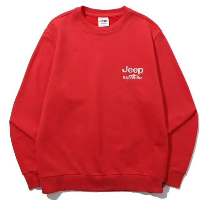 JEEP  |Unisex Street Style Logo Sweatshirts