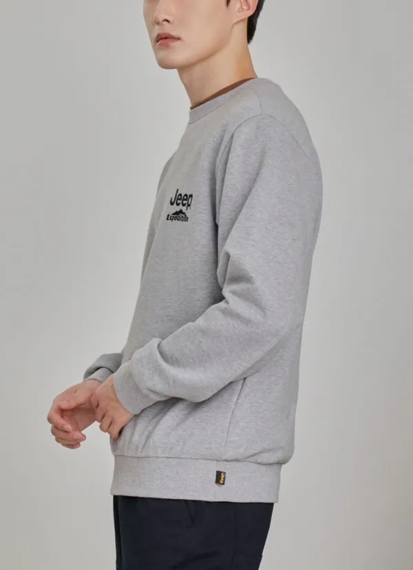 JEEP  |Unisex Street Style Logo Sweatshirts