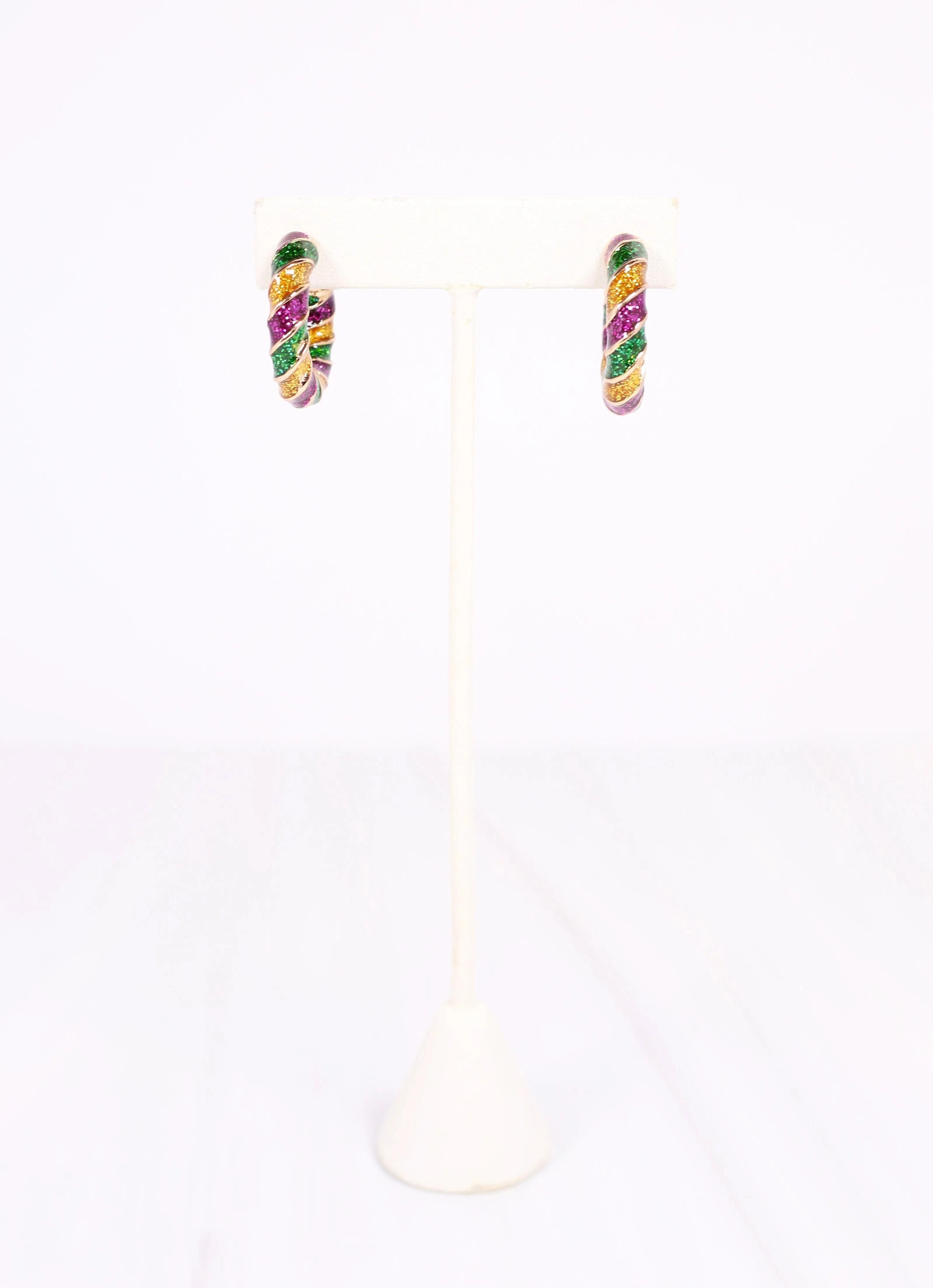 Jefferson Twisted Hoop Earring MULTI